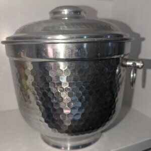 Vintage Hand Hammered Ice Bucket